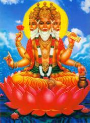 The Supreme God as Brahma the Creator