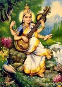 Sarasvati Devi (the goddess of learning)