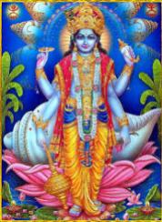 The Supreme God Vishnu as Sustain-er of the creation